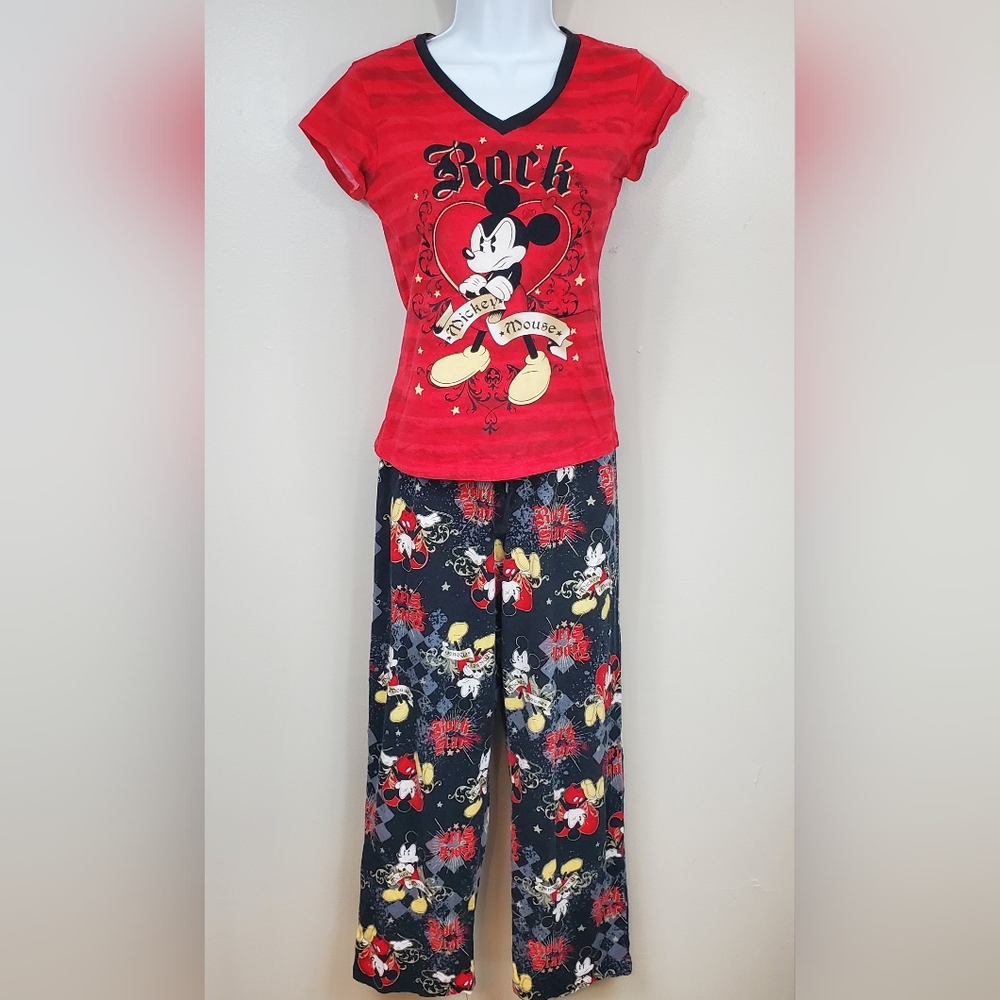 Disney Rock Star Mickey Juniors Pajama Set